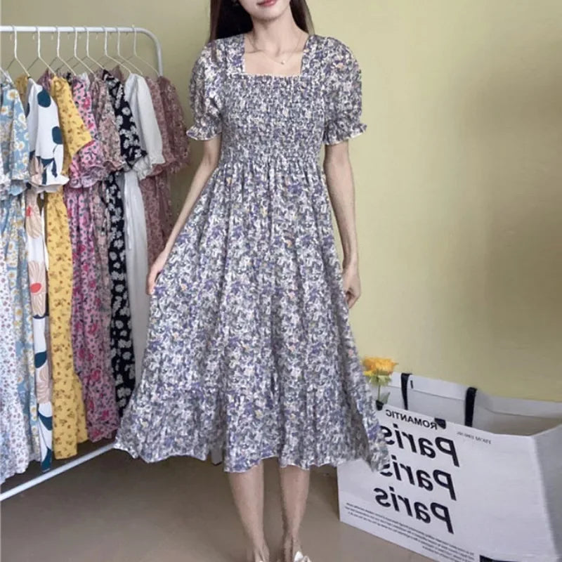 Robe Chiffon Été Élégante