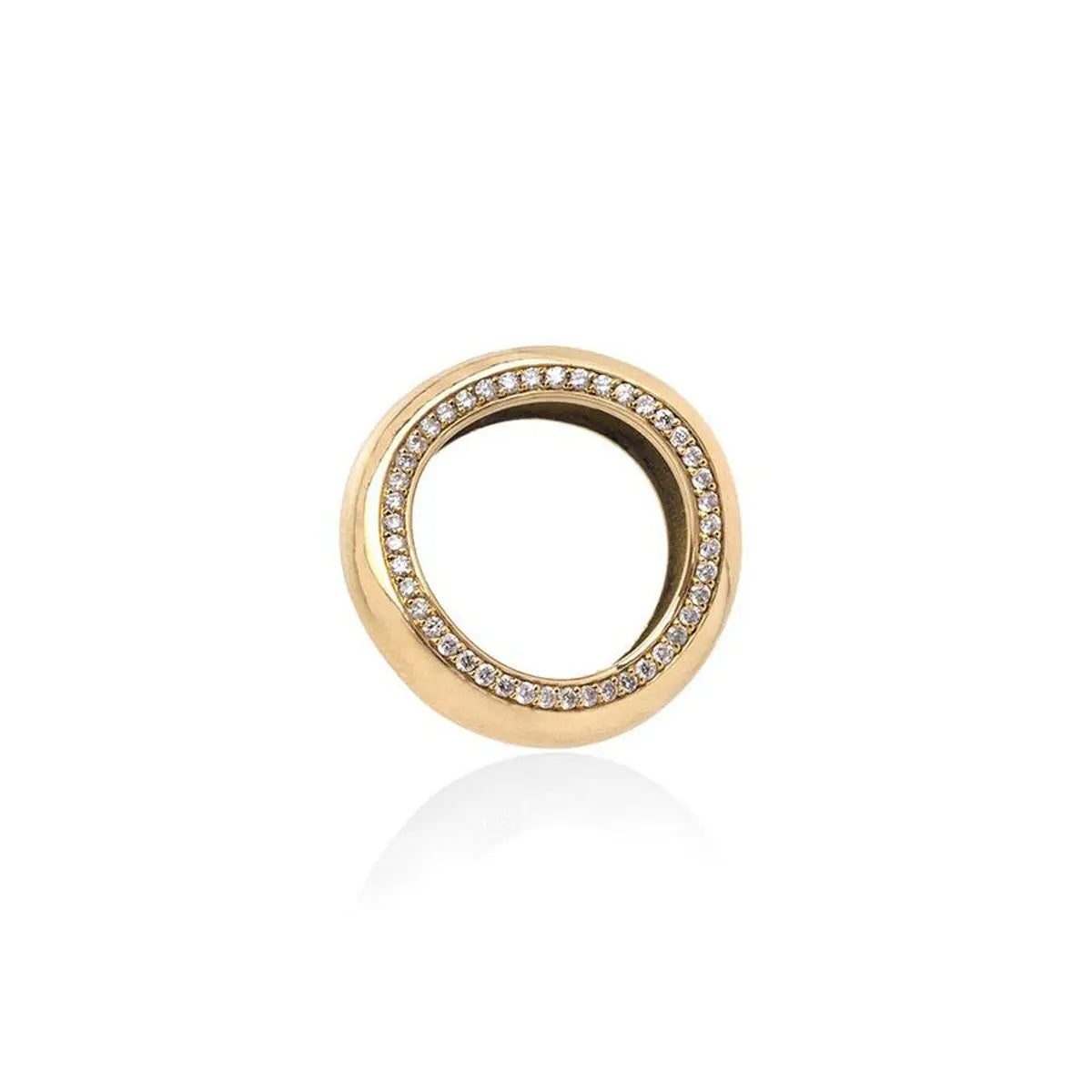 Bague Dorée Vague Chic