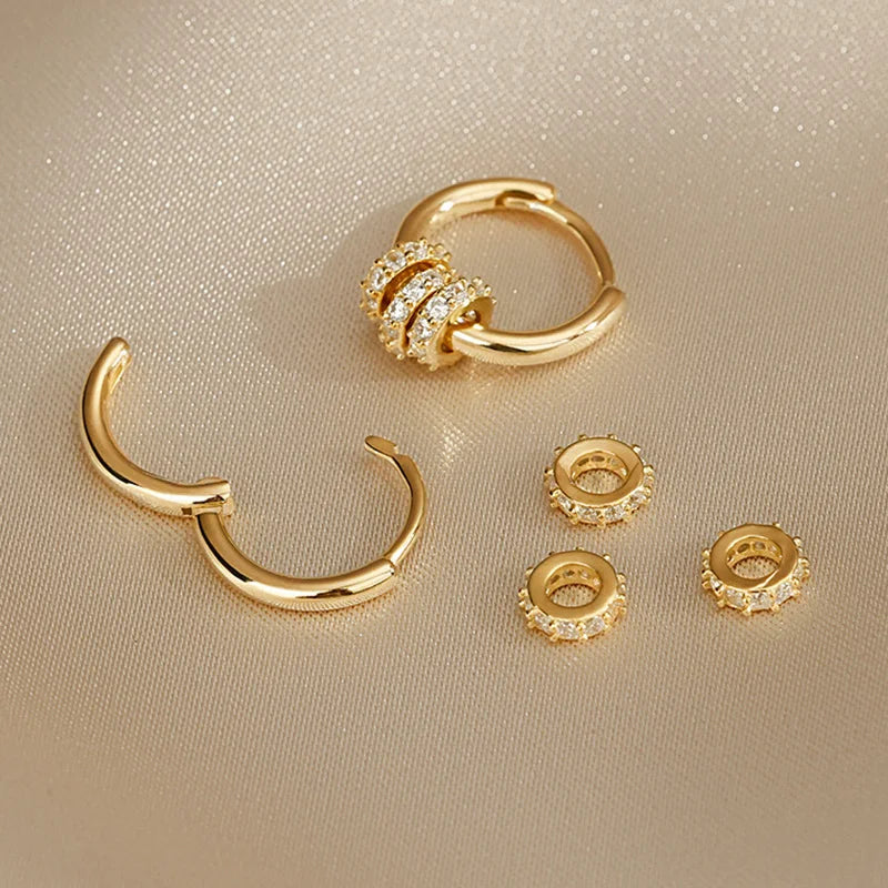 Boucles d'Oreilles Élégantes en Or