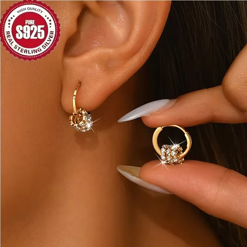 Boucles d'Oreilles Élégantes en Or
