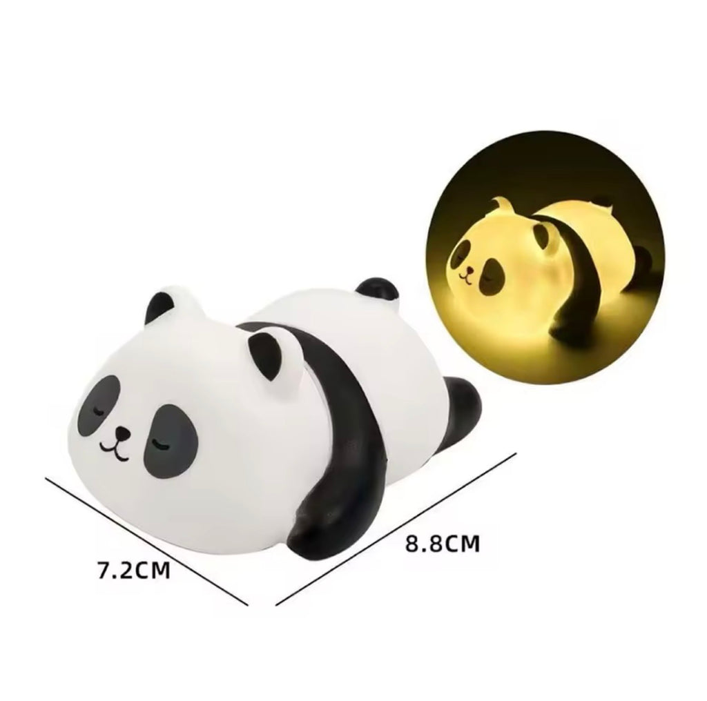 Nouveau Panda LED veilleuse salon mignon Panda lampe en plastique décor de chevet créatif enfants veilleuse cadeau d'anniversaire décoration