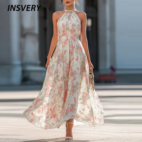 Robe Bohème Éclatante Été