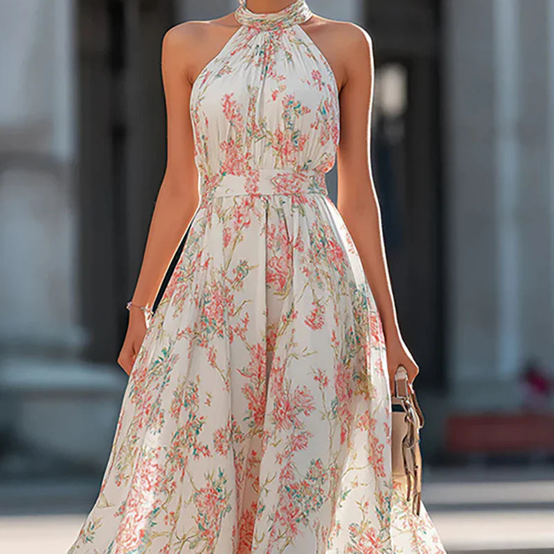 Robe Bohème Éclatante Été