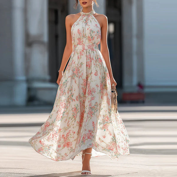 Robe Bohème Éclatante Été