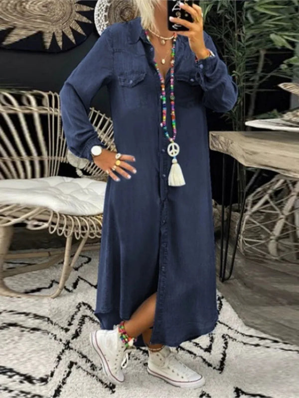 Robe Décontractée en Denim