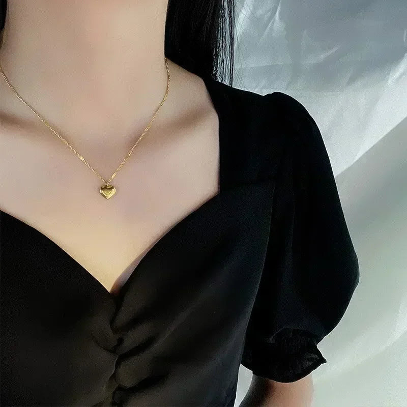 Collier Coeur Élégant et Chic