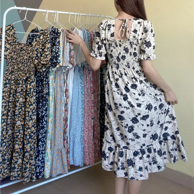 Robe Chiffon Été Élégante