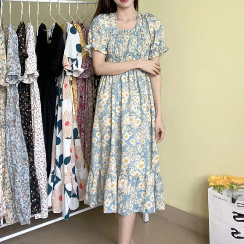 Robe Chiffon Été Élégante