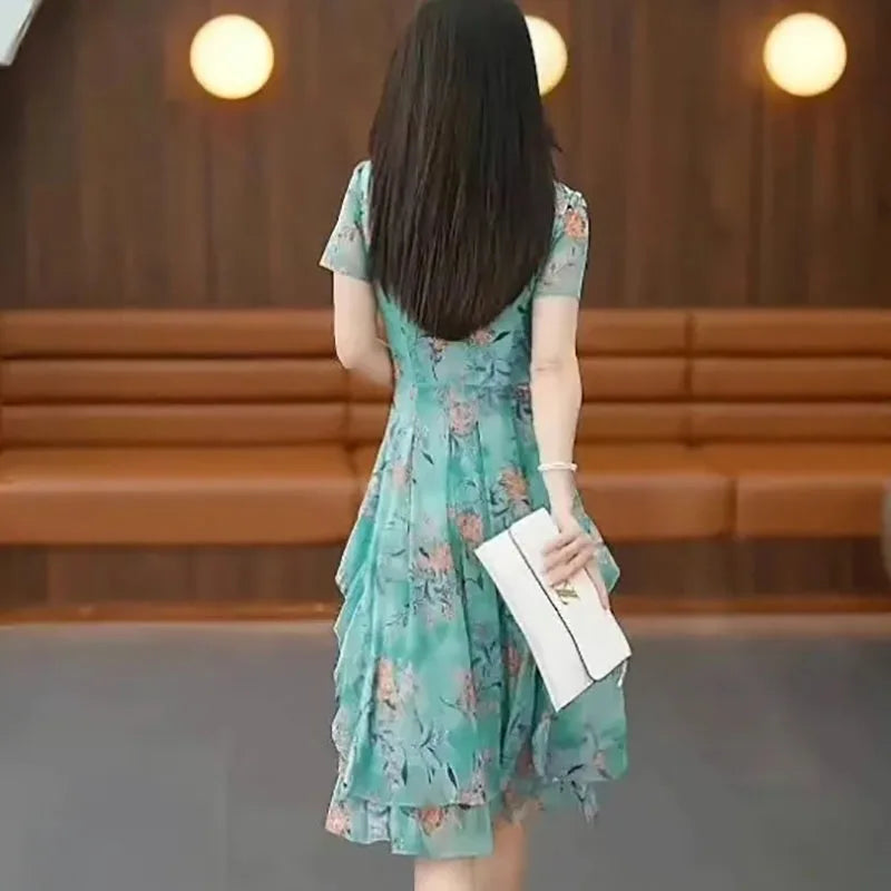 Robe Bohème Été en Chiffon