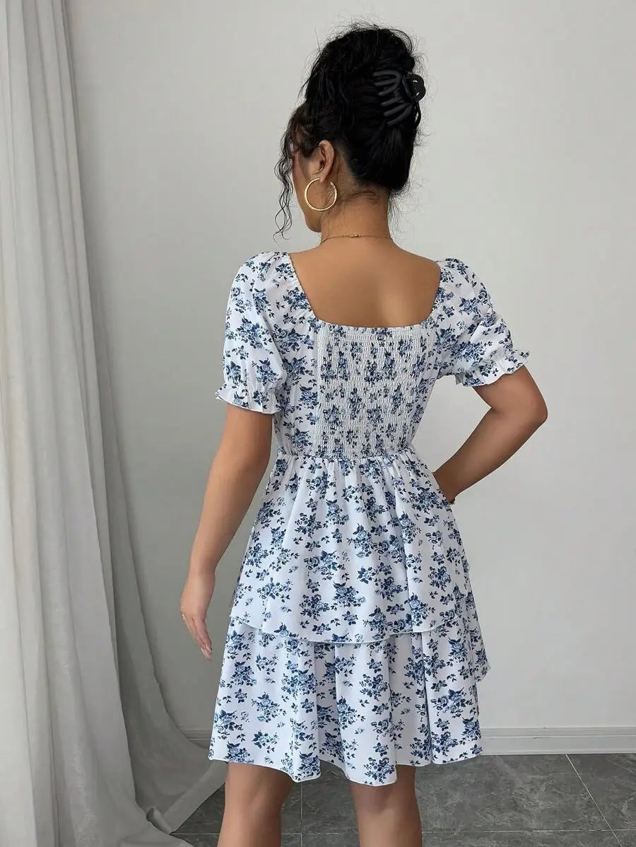 Robe Fleurie Été Élégante