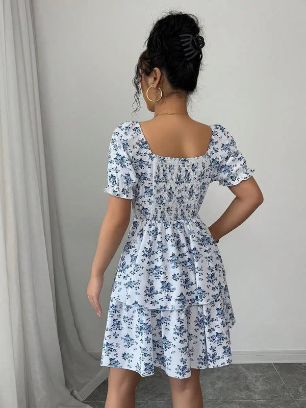 Robe Fleurie Été Élégante