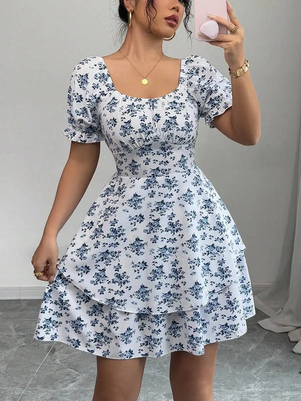 Robe Fleurie Été Élégante