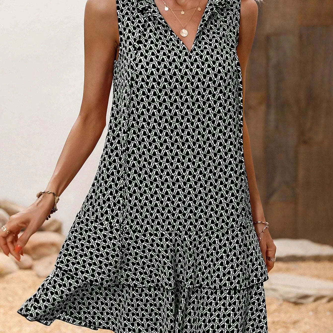 Robe Bohème Éclatante Été