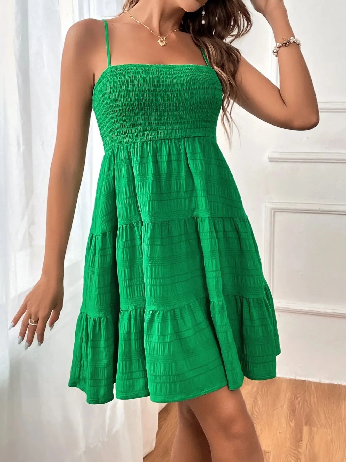 Robe Mini Évasée d'Été